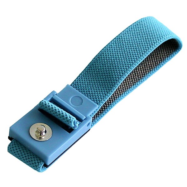 Fabric ESD Wrist Strap - Adjustable - Hypo-Allergenic